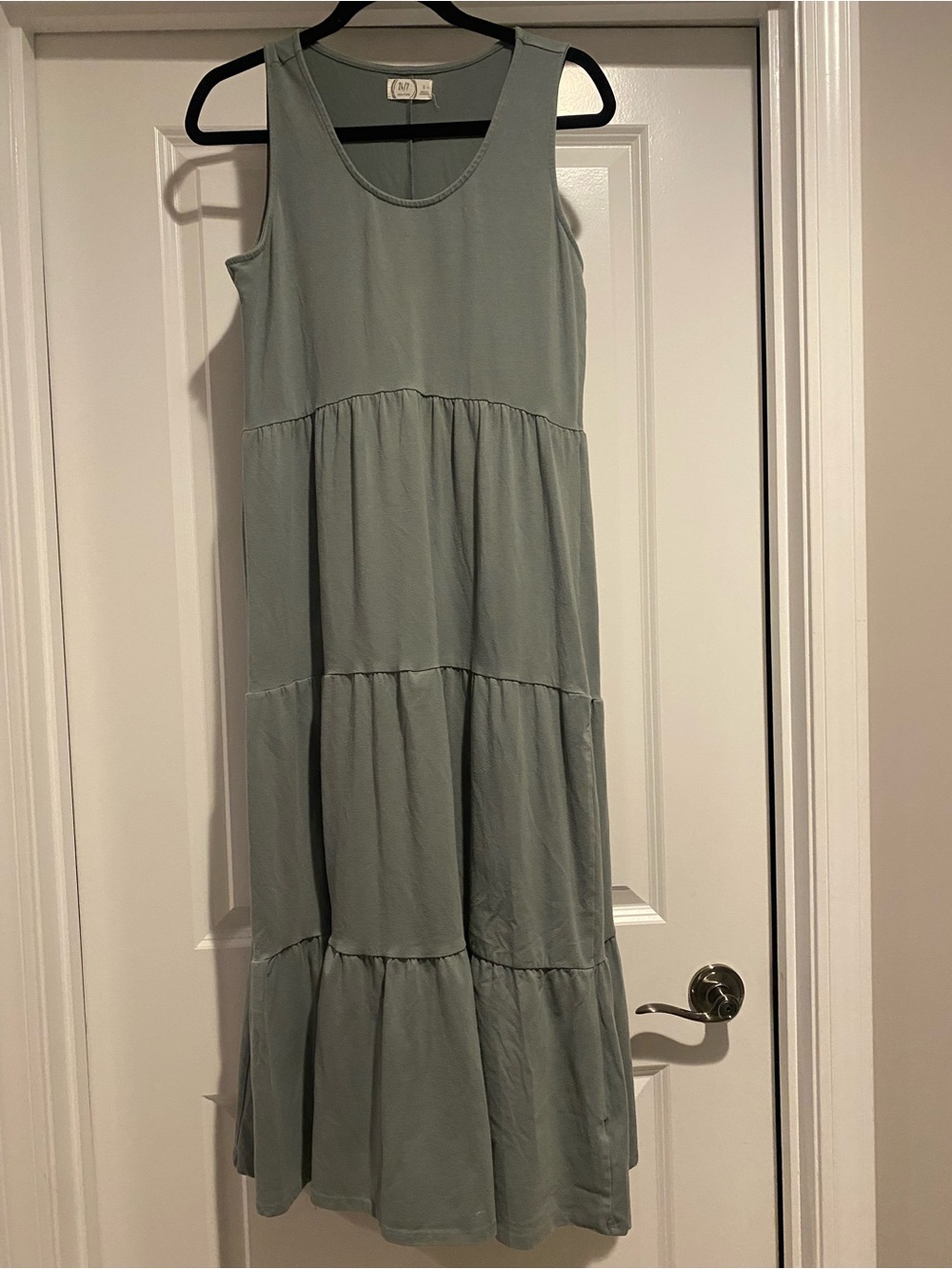 Maurice’s Women’s Sage Green Tiered Sleeveless Dress